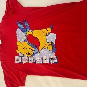 Disney Red Kids T-Shirt with Winnie the Pooh